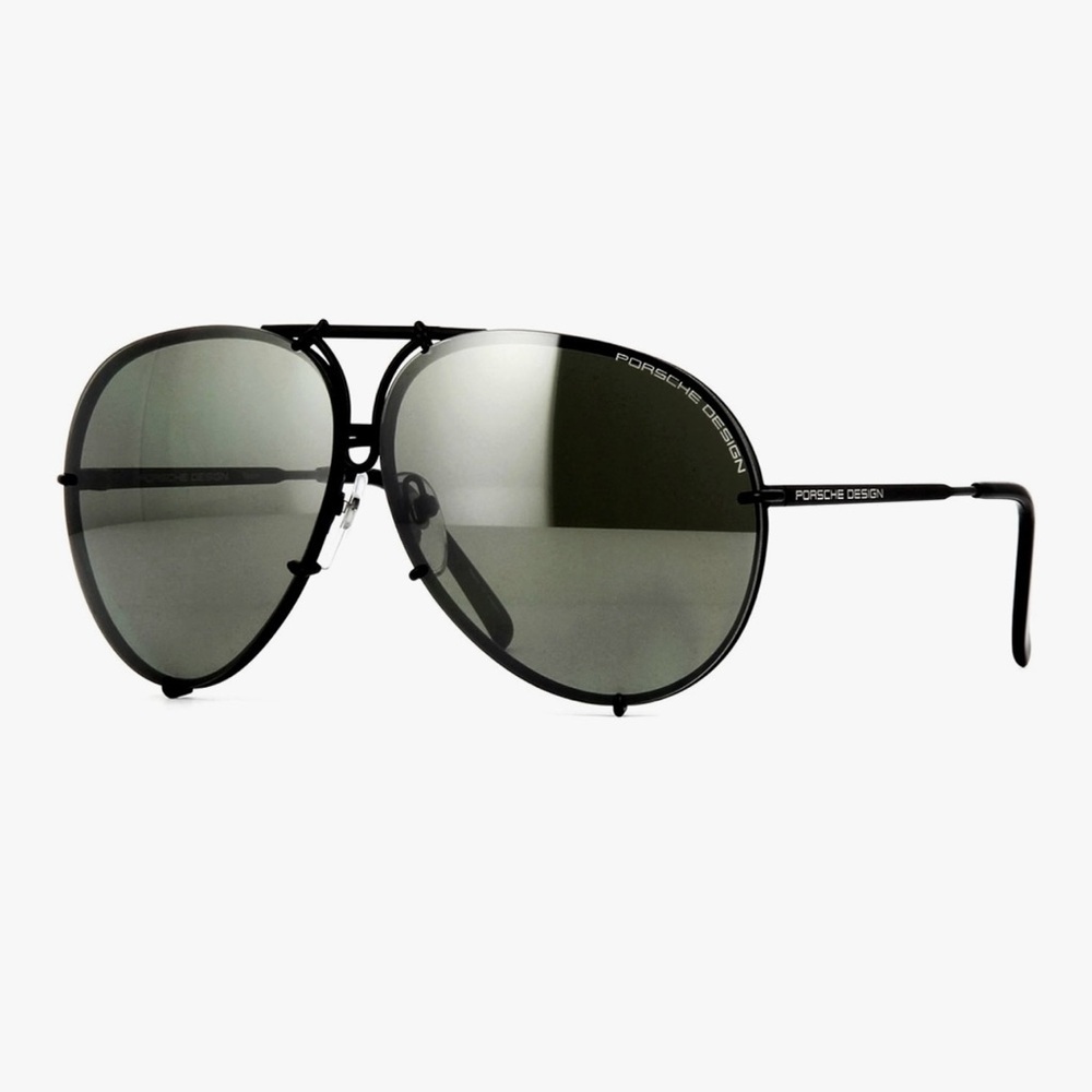 Porsche Design Dark Gray Aviator Shades